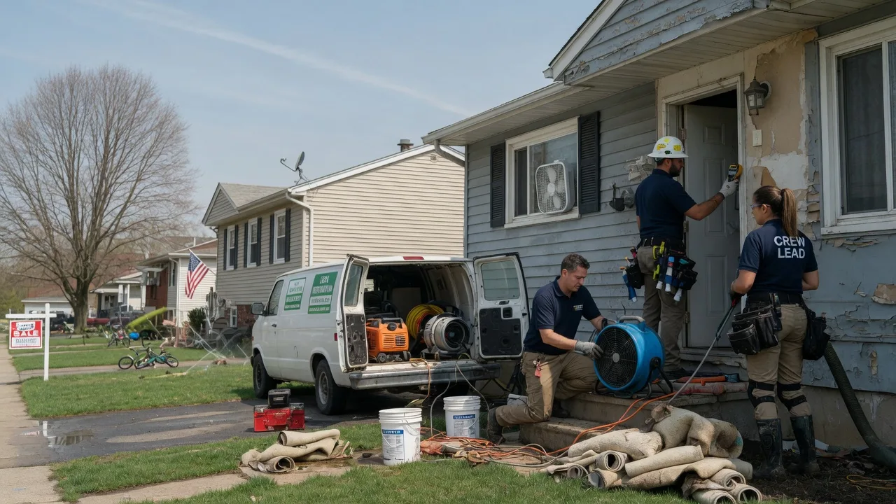 Flood Cleanup in Olustee, OK near me