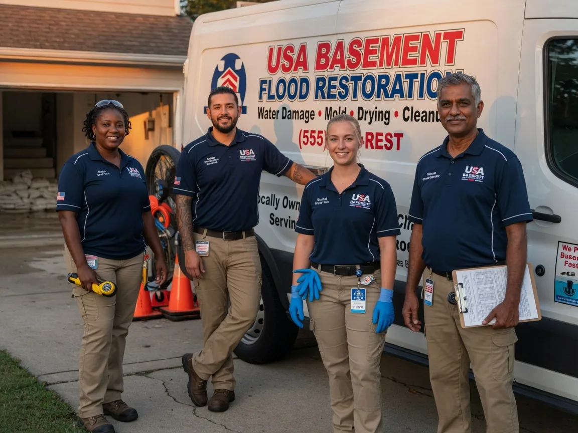 Basement Flood Cleanup company in Olustee, OK