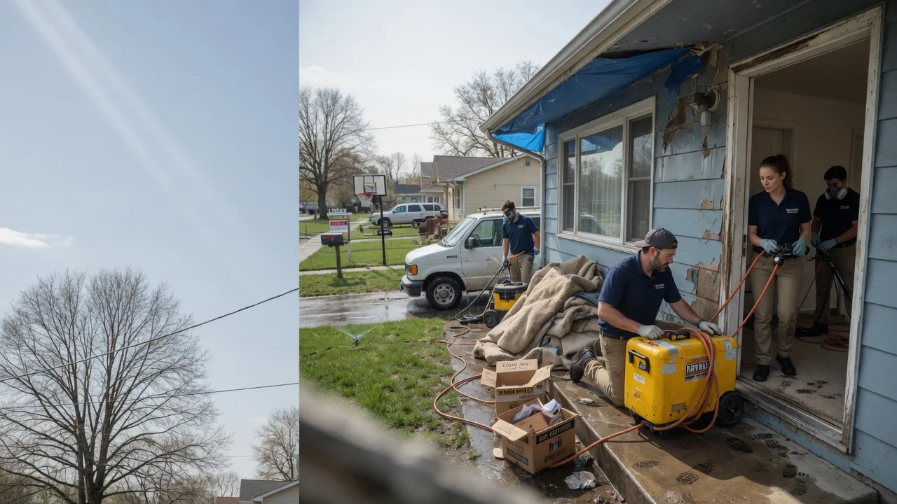 Basement Flood Cleanup in Olustee, OK near me